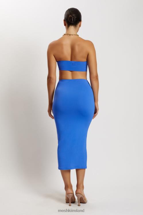 Meshki Mackenzie Bandeau Clothing Cobalt Blue 6DX221147
