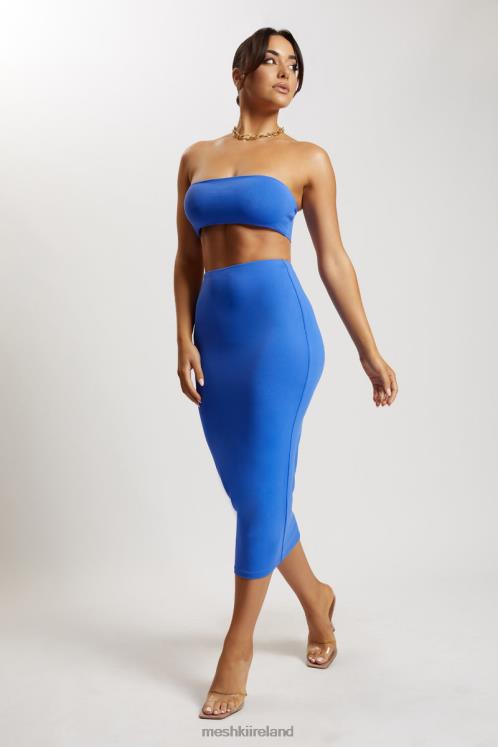 Meshki Mackenzie Bandeau Clothing Cobalt Blue 6DX221147