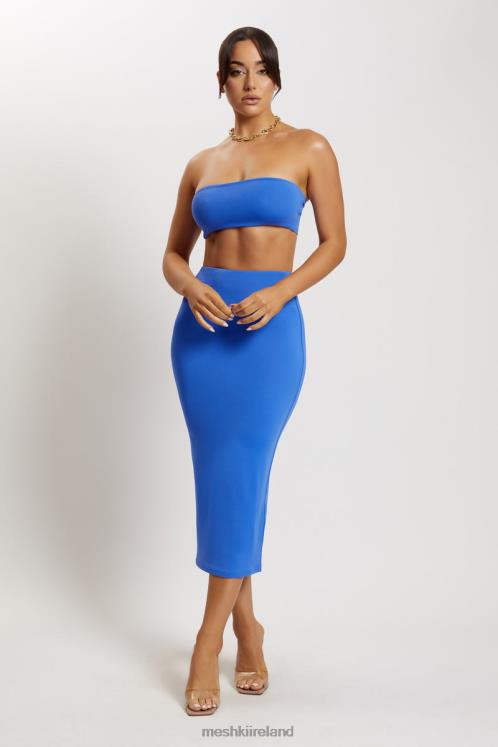 Meshki Mackenzie Bandeau Clothing Cobalt Blue 6DX221147