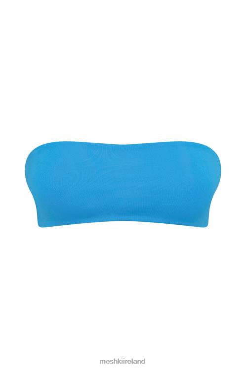 Meshki Mackenzie Bandeau Clothing Cyan Blue 6DX221168
