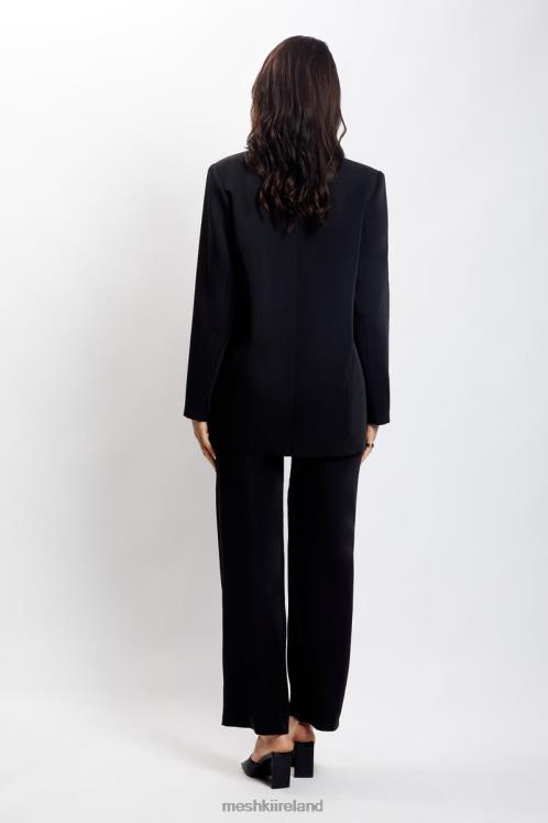 Meshki Madison Oversized Blazer Clothing Black 6DX221645