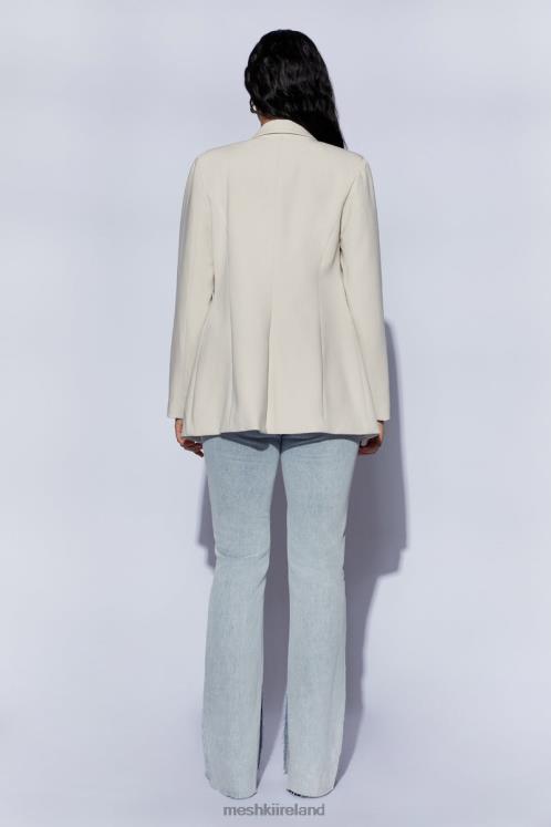 Meshki Rosana Oversized Cinched Blazer Clothing Wheat 6DX221657