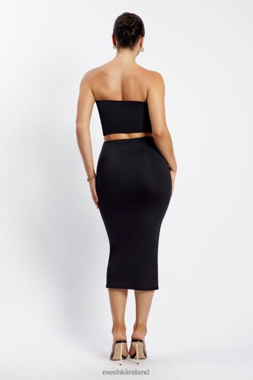 Meshki Dakota Tube Top Clothing Black 6DX22928