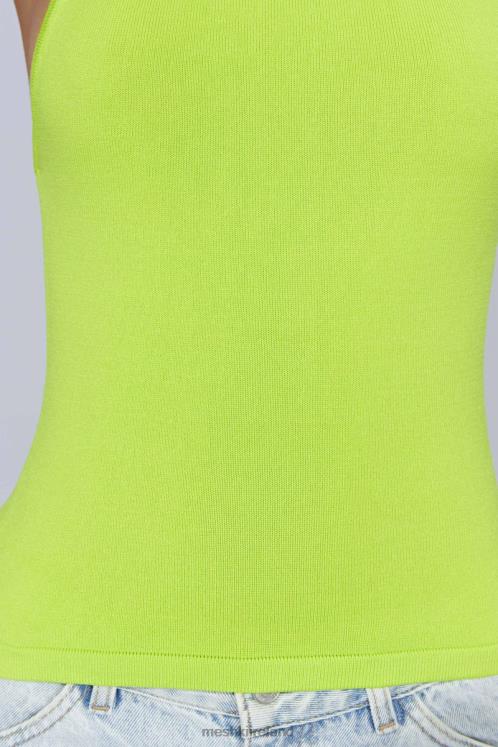 Meshki Kelly Long Line Top Clothing Fresh Green 6DX221063