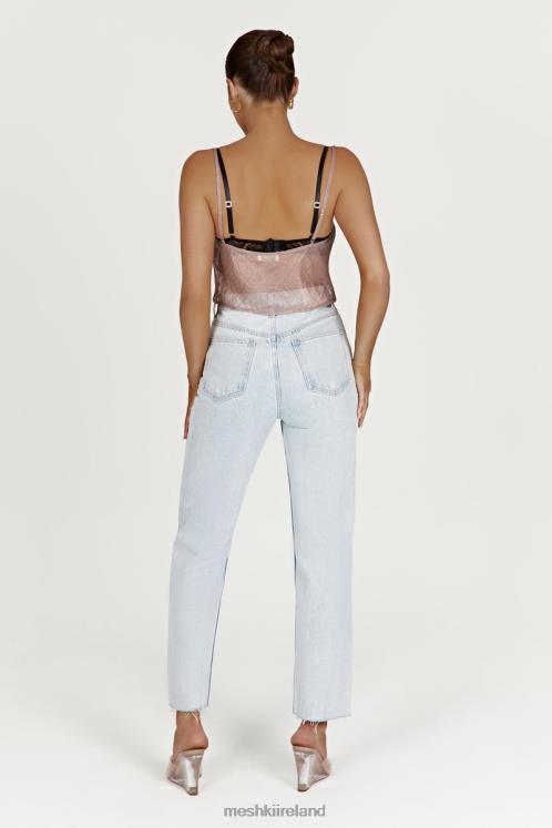 Meshki Kiana Iridescent Camisole Clothing Taupe 6DX221027