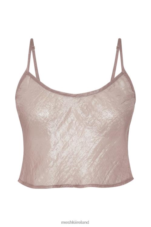Meshki Kiana Iridescent Camisole Clothing Taupe 6DX221027