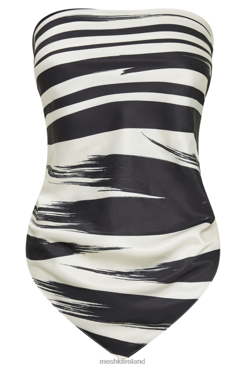 Meshki Laina Printed Scarf Top Clothing Abstract Print 6DX22787