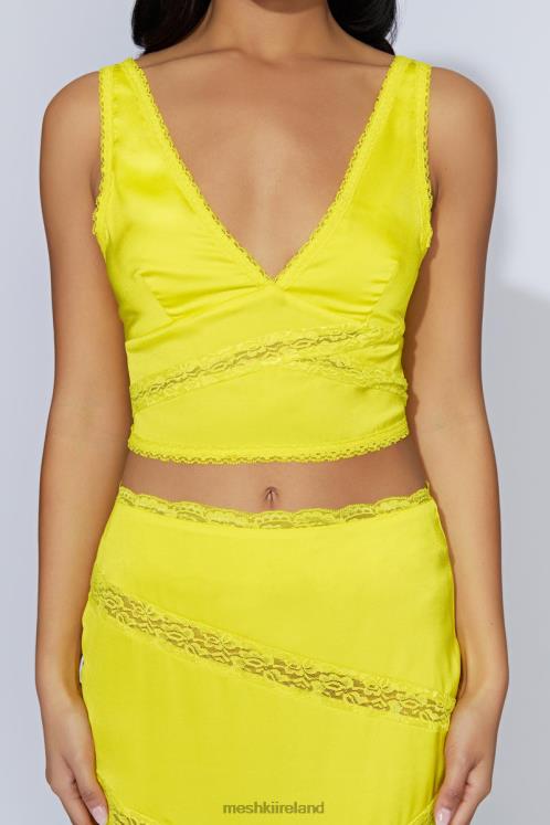 Meshki Monet Lace Top Clothing Fresh Green 6DX221089