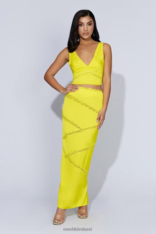 Meshki Monet Lace Top Clothing Fresh Green 6DX221089