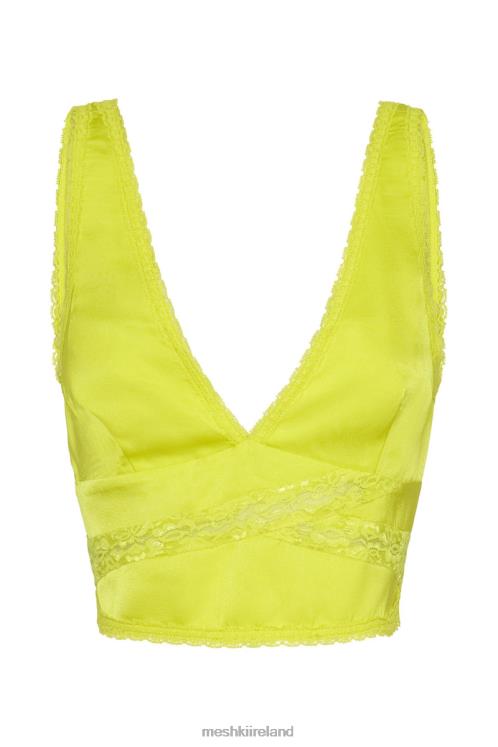 Meshki Monet Lace Top Clothing Fresh Green 6DX221089