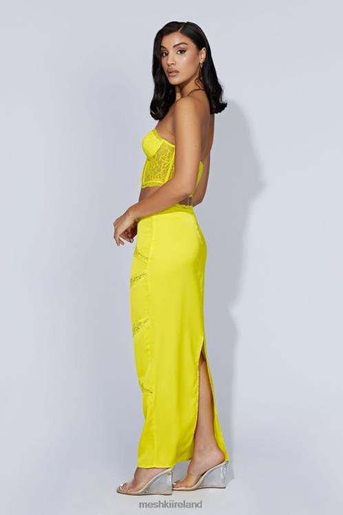 Meshki Alessandra Lace Corset Clothing Fresh Green 6DX221071