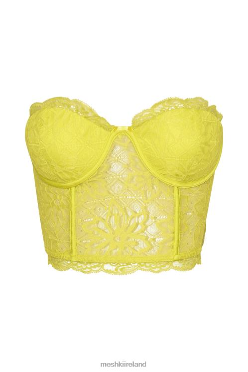 Meshki Alessandra Lace Corset Clothing Fresh Green 6DX221071