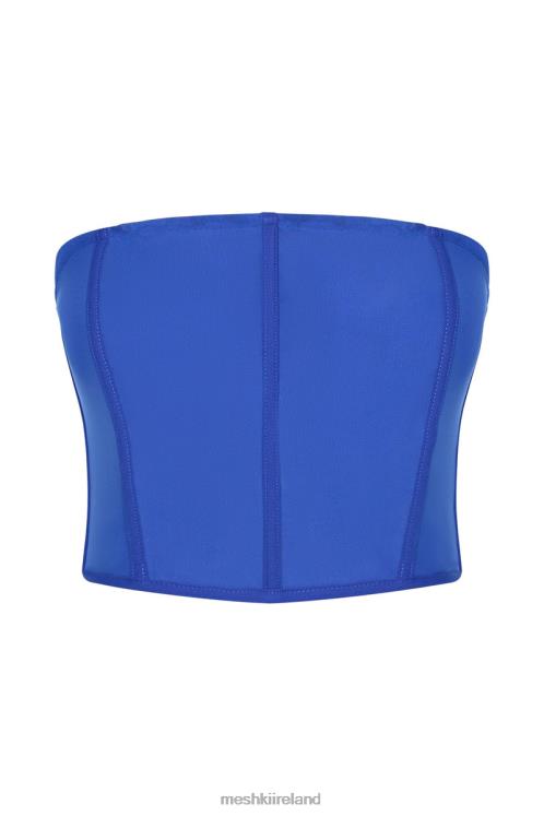 Meshki Allie Mesh Corset Clothing Cobalt Blue 6DX221179