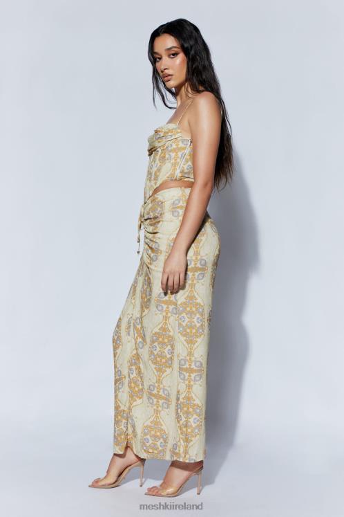 Meshki Cyra Corset Top Clothing Persian Print 6DX22972