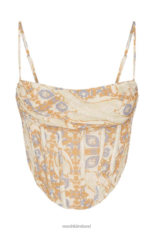 Meshki Cyra Corset Top Clothing Persian Print 6DX22972