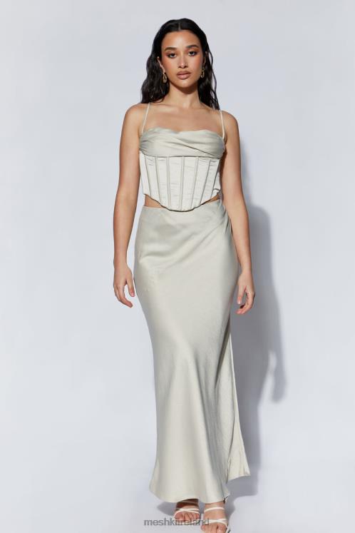 Meshki Cyra Corset Top Clothing Wheat 6DX221054