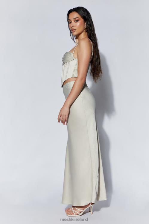 Meshki Cyra Corset Top Clothing Wheat 6DX221054