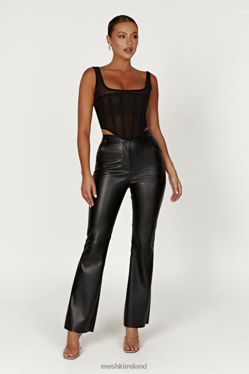 Meshki Delaney Corset Bustier Clothing Black 6DX22875