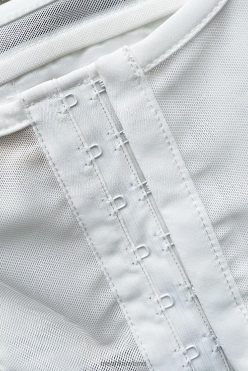 Meshki Delaney Corset Bustier Clothing White 6DX22907