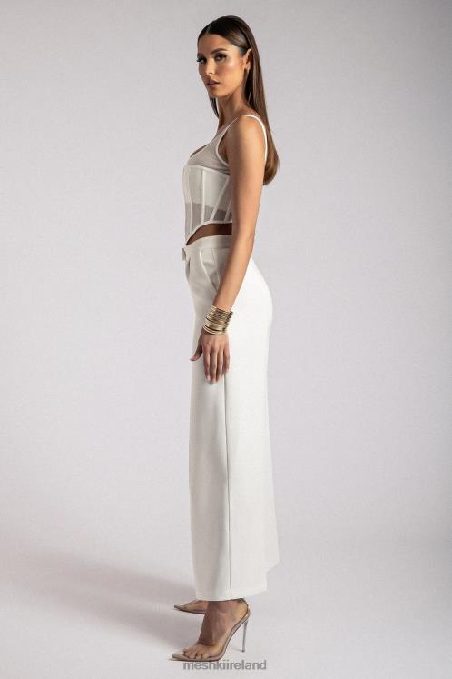 Meshki Delaney Corset Bustier Clothing White 6DX22907