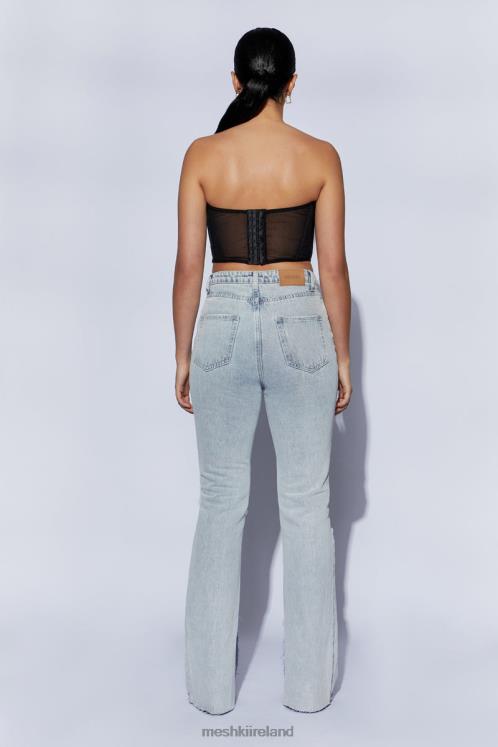 Meshki Helen Strapless Corset Bustier Clothing Black 6DX221035