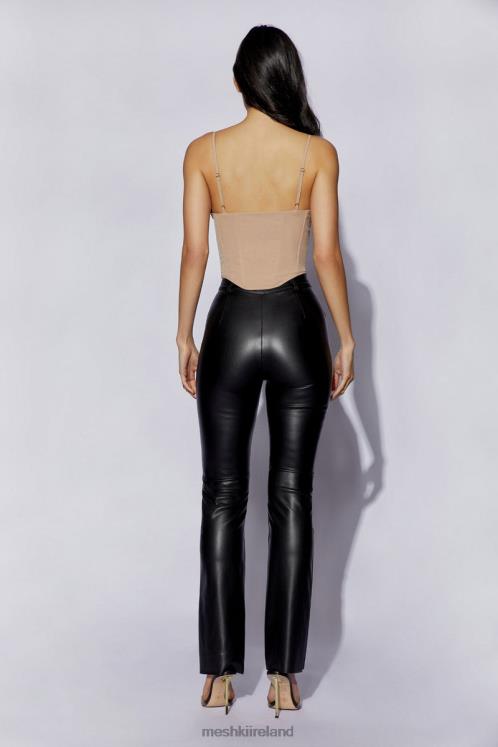 Meshki Janice Longline Corset Top Clothing Taupe 6DX221022