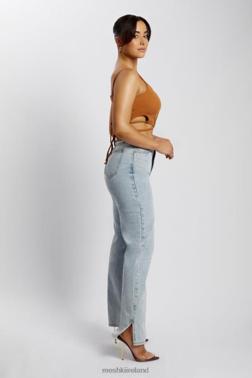 Meshki Ayesha Cut Out Singlet Clothing Biscuit 6DX221201