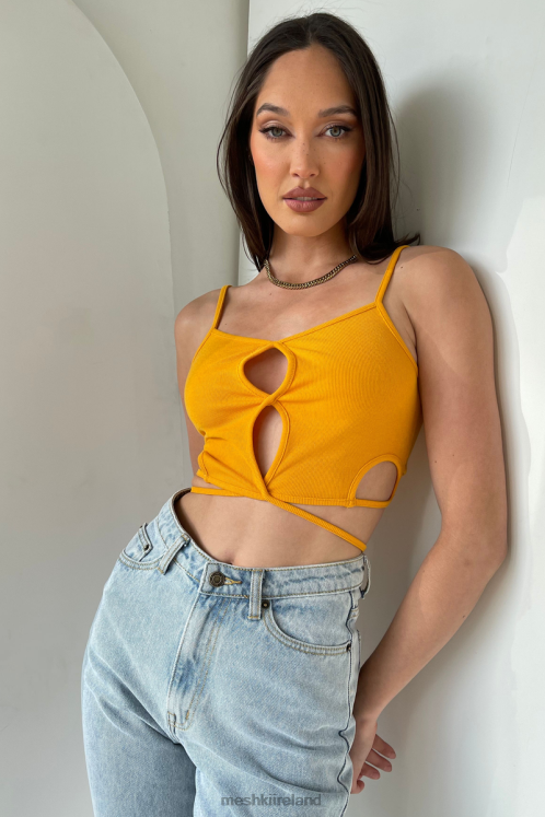 Meshki Ayesha Cut Out Singlet Clothing Mango 6DX221199