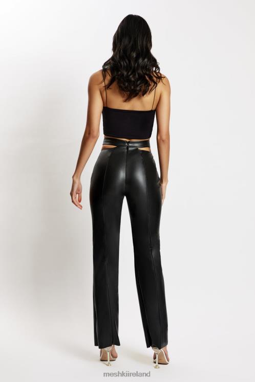 Meshki Yvonne Cami Crop Top Clothing Black 6DX22939