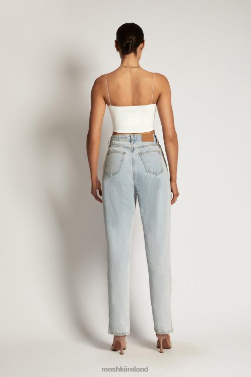 Meshki Yvonne Cami Crop Top Clothing White 6DX22938