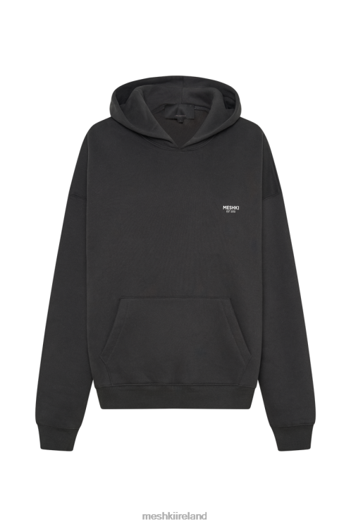 Meshki Bernie Oversized Hoodie Clothing Dusk Black 6DX22936