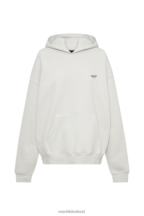 Meshki Bernie Oversized Hoodie Clothing Smoke Grey 6DX22915