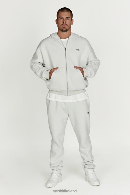 Meshki Corrie Zip Through Hoodie Clothing Smoke Grey 6DX22880