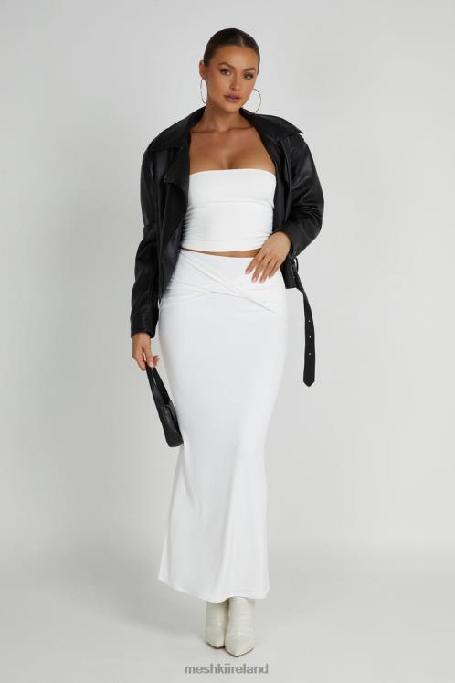 Meshki Kirby Faux Leather Jacket Clothing Black 6DX221633