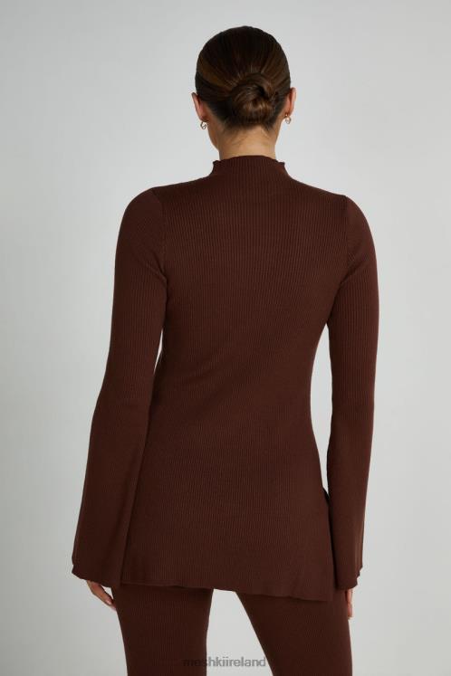 Meshki Jovie Oversized Knit Jumper Clothing Hazelnut 6DX22823
