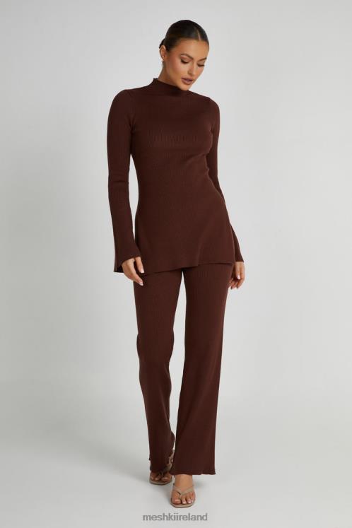 Meshki Jovie Oversized Knit Jumper Clothing Hazelnut 6DX22823