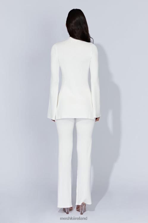 Meshki Jovie Oversized Knit Jumper Clothing Off White 6DX22852