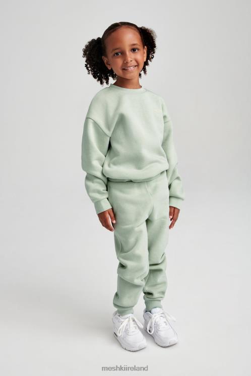 Meshki Phoenix KU Crewneck Jumper Clothing Light Sage 6DX221499