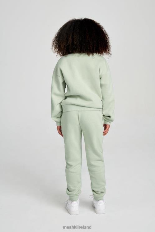 Meshki Phoenix KU Crewneck Jumper Clothing Light Sage 6DX221499