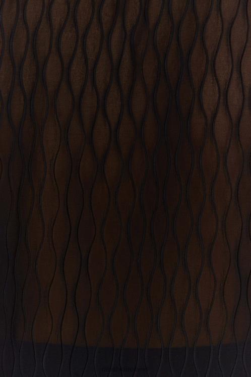 Meshki Karla Wave Pleat Oversized Shirt Clothing Black 6DX221221